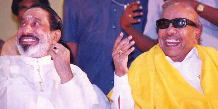 பிரச்சனை செய்த எஸ்எஸ் ராஜேந்திரன்.. கலைஞருக்கு துணாய்நின்று கைகொடுத்த சிவாஜியின் பெருந்தன்மை