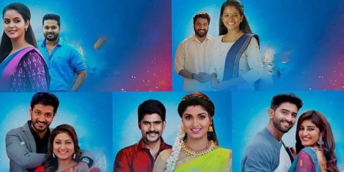 டிஆர்பி-யில் டாப் 5 இடத்தில் இருந்து தூக்கி எறியப்பட்ட விஜய் டிவி.. மாஸ் காட்டிய சன் டிவி சீரியல்கள்!