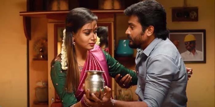 பால் செம்போடு பெட்ரூமுக்கு வந்த சந்தியா.. மூடு மாறிய சரவணன்!