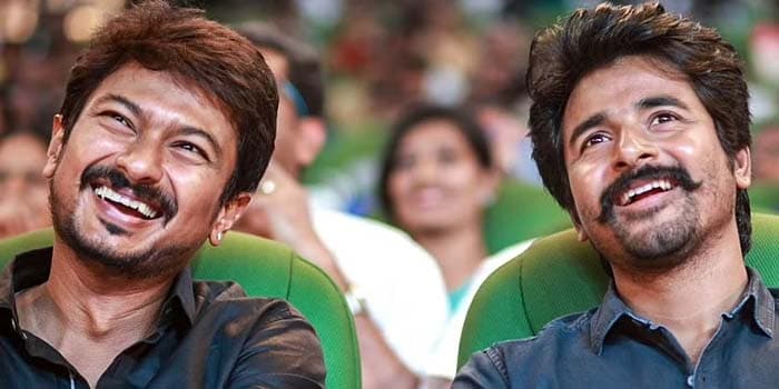 சிவகார்த்திகேயனுக்காக ஓரமாக வழிவிட்ட உதயநிதி.. அந்த அளவுக்கு பாசம் போல