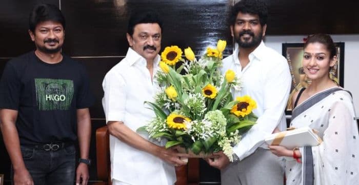 இந்த போட்டோல ஆயிரம் அர்த்தம் இருக்கு.. உதயநிதியை திருமணத்திற்கு அழைத்த நயன்தாரா