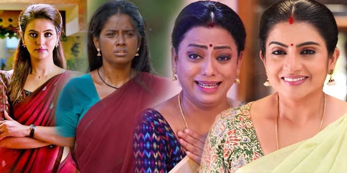 டிஆர்பி-யில் டாப் 5 இடத்தில் இருந்து தூக்கி வீசப்பட்ட விஜய் டிவி சீரியல்கள்.. அடித்து நொறுக்கும் சன் டிவி