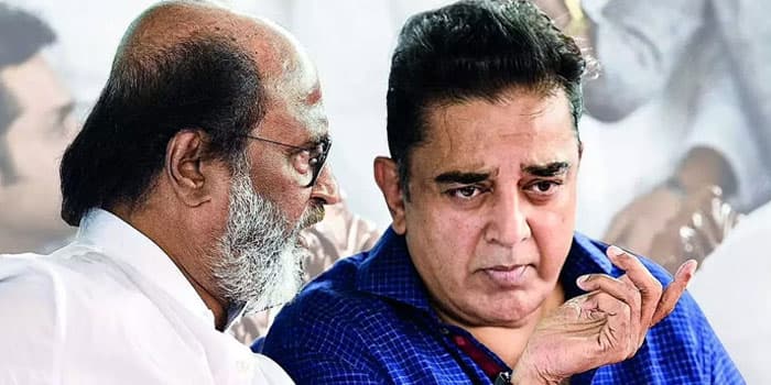 என்னையும் தண்ணியும் போல ஒட்டவே ஒட்டாத ரஜினி, கமல்.. இந்த விஷயத்தில் தனித் தனி பாதைதான்