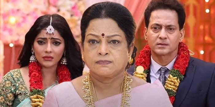 மணமேடையில் இருந்து இறங்கிய சக்களத்தி.. கோபியை வெளுத்து வாங்கும் மாமியார்