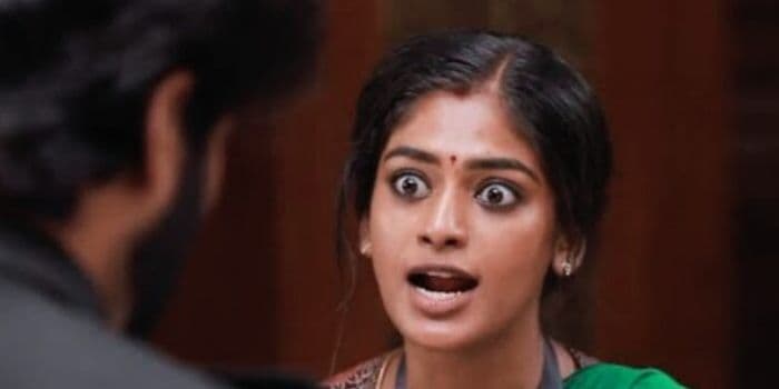 கண்ணம்மா நெத்தி பொட்டில் துப்பாக்கி.. எதிர்பாராத ட்விஸ்ட்