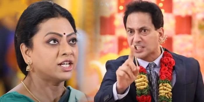 என் புருஷன் கல்யாணத்துக்கு நான் தான் சமைப்பேன்.. கெஞ்சி கூத்தாடும் பாக்யா