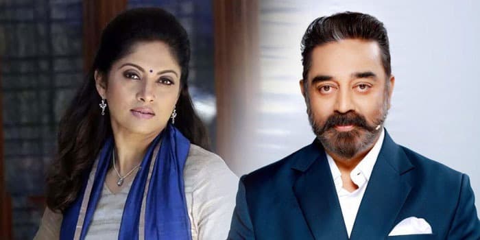 கமல்ஹாசனுடன் நடிக்காததற்கு இதுதான் காரணம்.. நதியா சொன்ன பதில்
