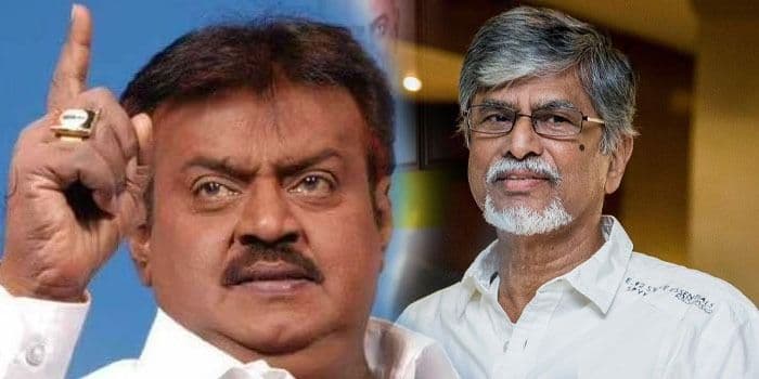 விஜயகாந்தை கோபப்பட்டு அடித்த எஸ்ஏ சந்திரசேகர்.. திடீரென போட்டுக் கொடுத்த நடிகை