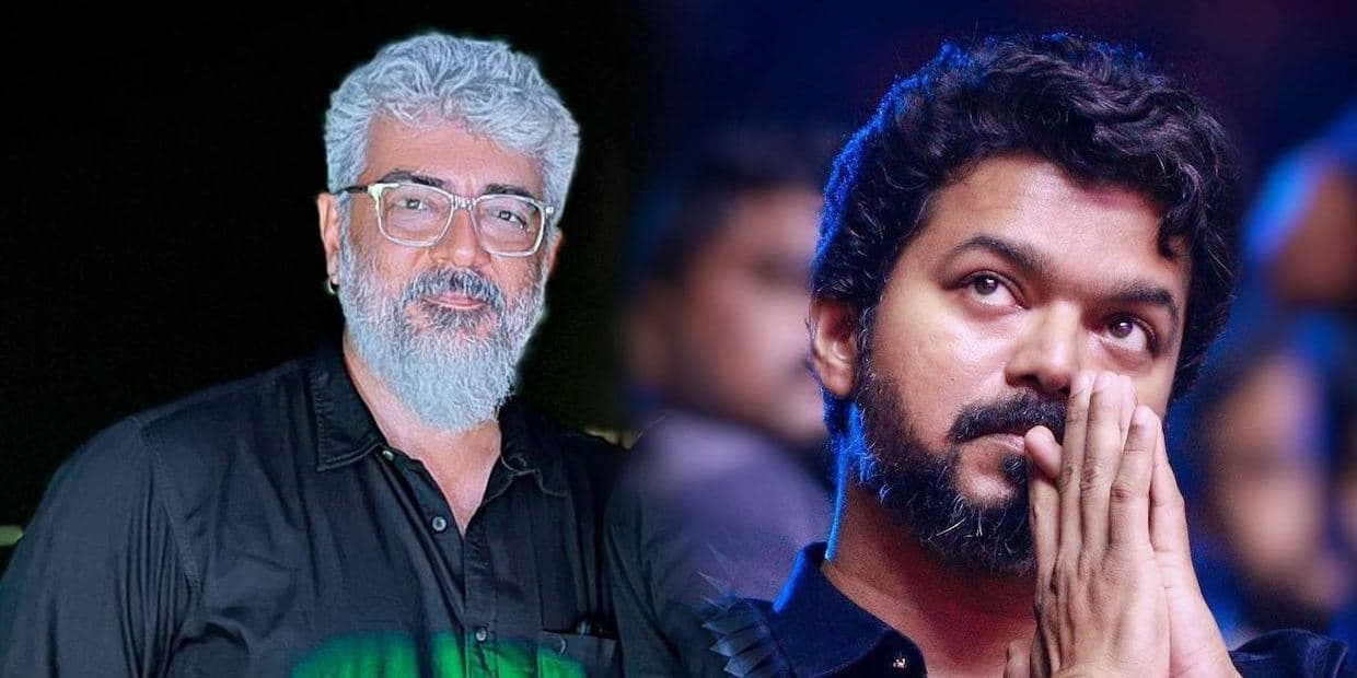 விஜய்யை சந்திக்க கேரவனுக்கு வெளியில் காத்திருந்த அஜித்.. பதட்டத்தில் தளபதி என்ன சொன்னார் தெரியுமா.?