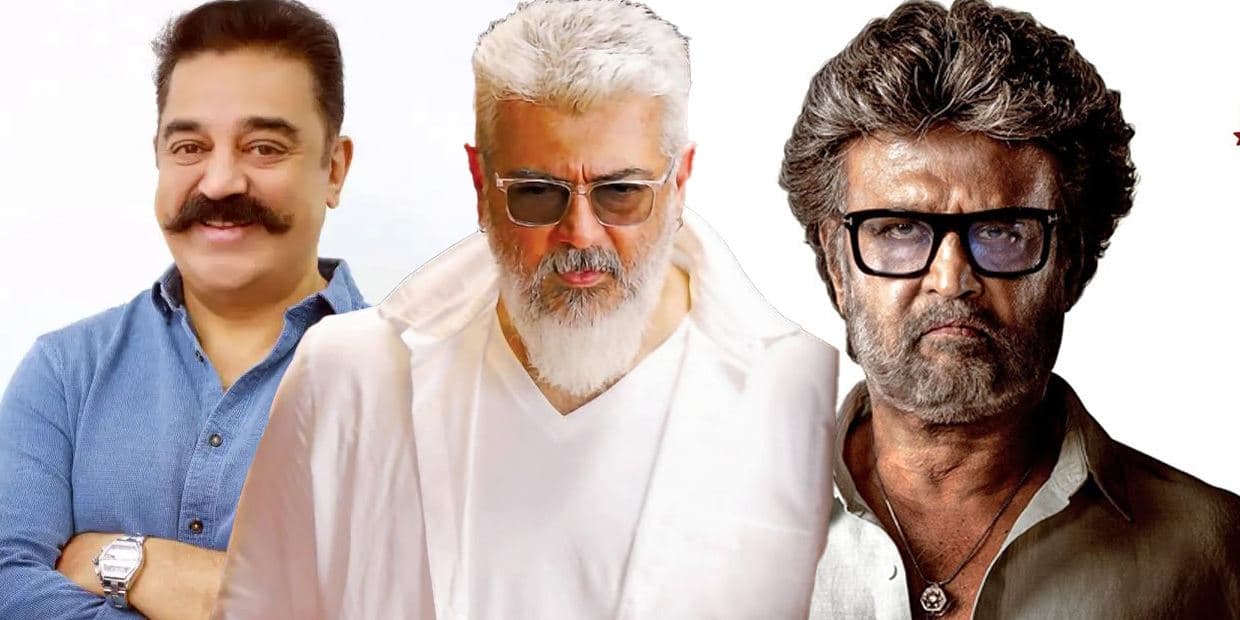 உச்ச நடிகர்களால் காலியாகும் பிரம்மாண்ட நிறுவனம்.. அடித்து கொள்ளும் ரஜினி, கமல், அஜித் விசுவாசிகள்