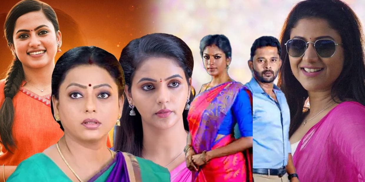 டிஆர்பி-யில் பின்னுக்குத் தள்ளப்பட்ட விஜய் டிவியின் டாப் சீரியல்கள்.. அசுரத்தனமான வேகம் காட்டிய சன் டிவி