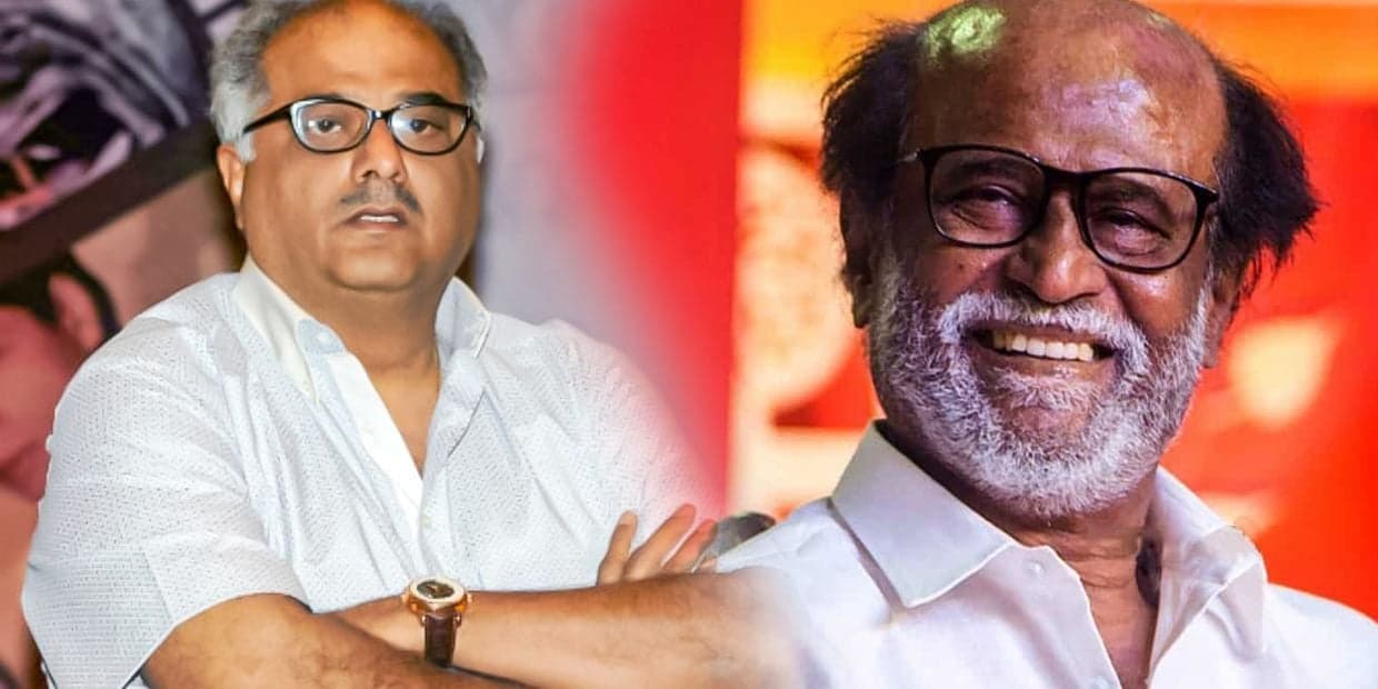 கதையை மாற்ற சொன்ன ரஜினி.. போனி கபூர் உடன் இணையும் அசத்தல் கூட்டணி