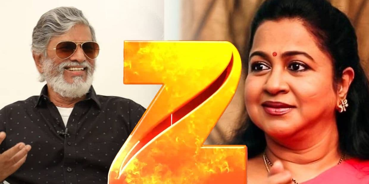 ஜீ தமிழின் 2 கதாநாயகிகளை தட்டி தூக்கி விஜய் டிவி.. ராதிகா, எஸ்ஏசி இணைந்த புது சீரியலின் டைட்டில்