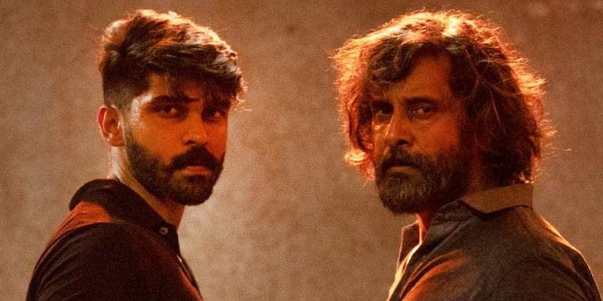 ஒரே சமயத்தில் ஹீரோவாக நடித்த கலக்கி கொண்டிருக்கும் 6 தந்தை- மகன்கள்.. பையனுக்கு பயங்கர டஃப் கொடுக்கும் சியான்