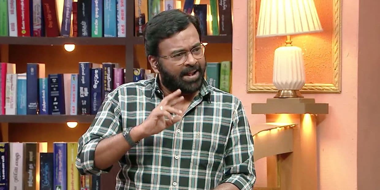 4 வருட நிகழ்ச்சியிலிருந்து விலகிய கரு.பழனியப்பன்.. காரணத்தைக் கேட்டு உறைந்து போன திரையுலகம்