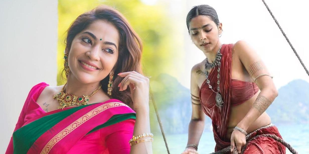 பூங்குழலியாக மாறிய VJ ரம்யா.. ரவிக்கை இல்லாமல் நடத்திய வைரல் போட்டோ ஷூட்