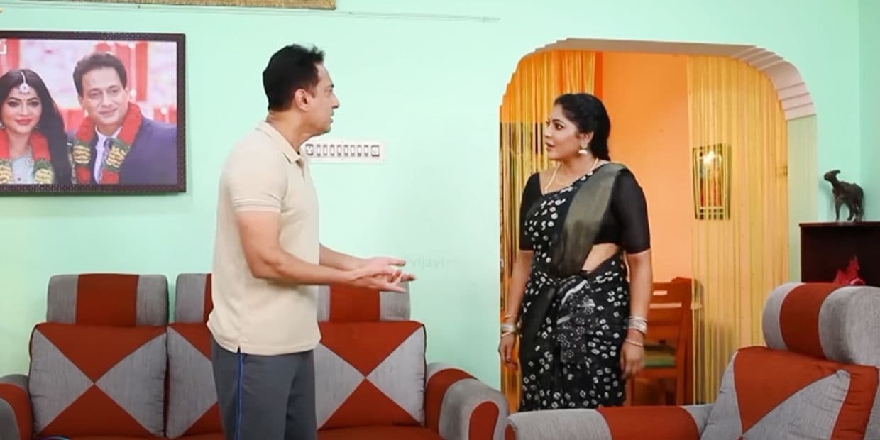 சக்காளத்தி சண்டையை தொடங்கி வைத்த ராதிகா.. உருள போகும் கோபியின் தலை