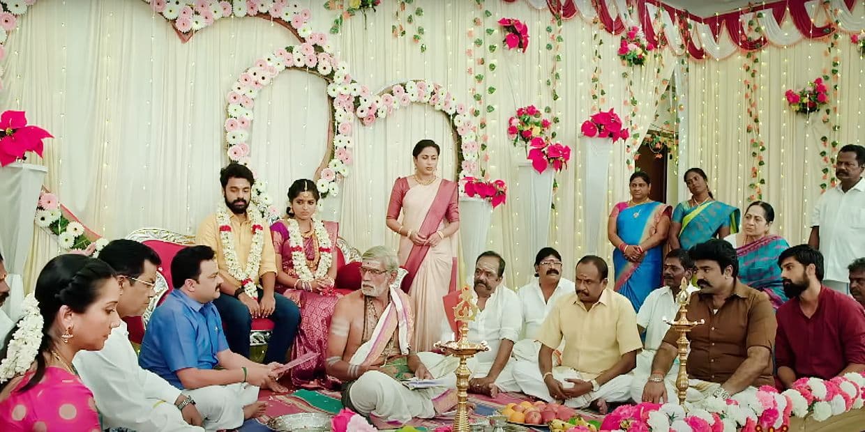 நிச்சயதார்த்தத்தை வியாபாரமாக மாற்றிய எஸ்கேஆர் குடும்பம்.. முதலாளியிடம் பம்மும் குணசேகரன்