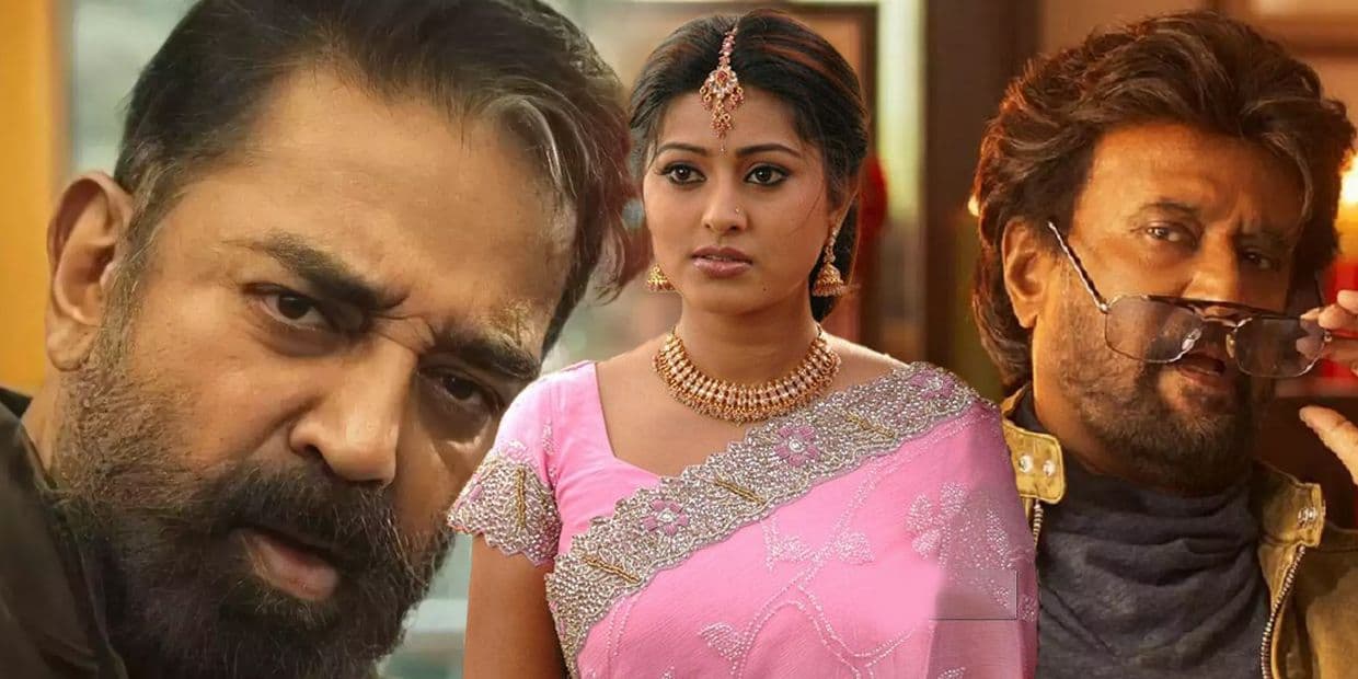 கமலுடன் நடித்து ரஜினியுடன் நடிக்காத 5 நடிகைகள்.. இன்று வரை வருத்தப்படும் புன்னகை அரசி