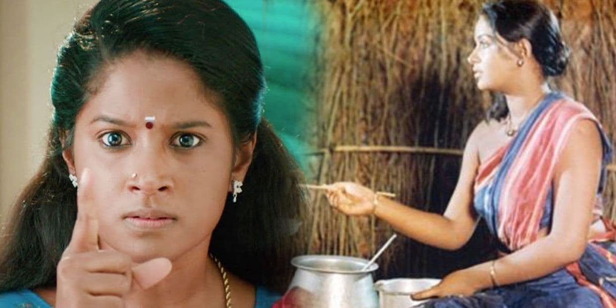 ரவிக்கை இல்ல, முதல் மரியாதை ராதா போல் போட்டோ ஷூட் நடத்திய சுந்தரி..