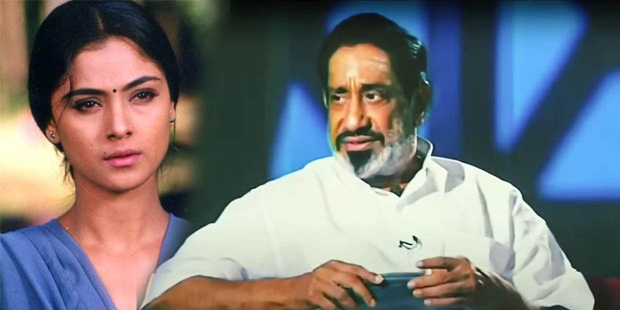 சிவாஜி காலில் விழுந்து மன்னிப்பு கேட்ட சிம்ரன்.. கோபத்தை தணிக்க இயக்குனர் செய்த செயல்