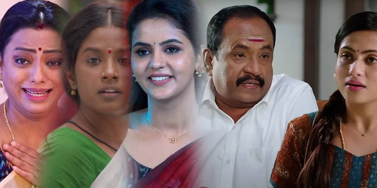 டிஆர்பி-யில் அடித்து நொறுக்கும் டாப் 5 சீரியல்கள்.. விஜய் டிவியை மொத்தமாக பின்னுக்கு தள்ளிய சன் டிவி