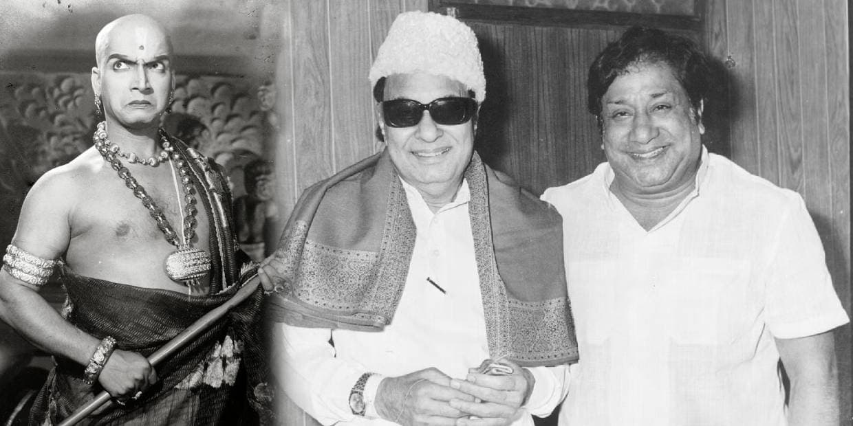எம்ஜிஆர், சிவாஜி சினிமாவில் புரட்டி எடுத்த நிஜமான ஹீரோ.. நம்பியாருக்கு முன்னரே மிரட்டிய வில்லத்தனம்