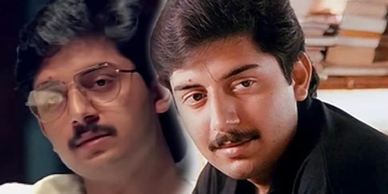 ஒரே படத்தில் ஒட்டுமொத்த சினிமாவை புரட்டி போட்ட நடிகை.. அரவிந்த் சாமியே உருகி உருகி காதலித்த காந்த கண்ணழகி