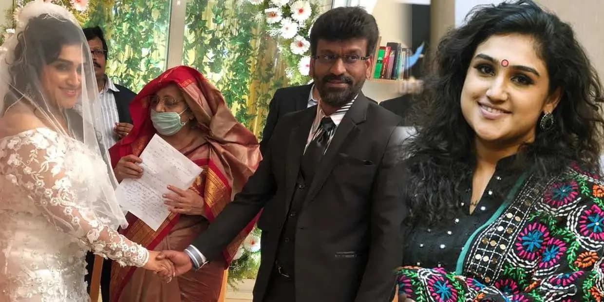 கிழவி வயதில் திருமணம் செய்த 5 நடிகைகள்.. நம்பர் 1-ல் இருக்கும் வத்திக்குச்சி வனிதா