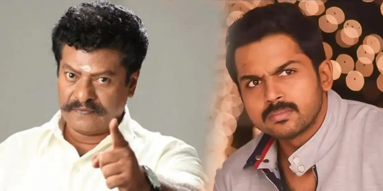 ராஜ்கிரண் காலில் விழுந்து கதறும் கார்த்தி.. சூட்டிங் ஸ்பாட்டில் வேஷ்டி பாய் செய்யும் அக்கப்போரு