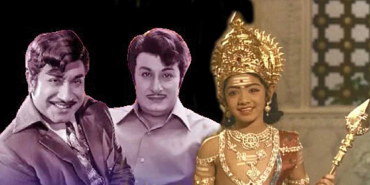 சிவாஜி, எம்ஜிஆர் உடன் குழந்தை நட்சத்திரமாய் கலக்கிய ஸ்ரீதேவி-யின் 6 படங்கள்..