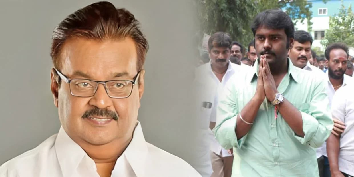 விஜயகாந்தின் உடல் நிலைக்கு என்ன ஆச்சு.? அதிர்ச்சியை கிளப்பிய விஜய பிரபாகரன்