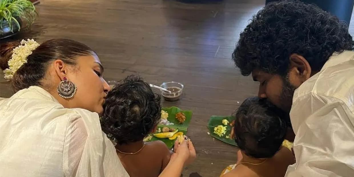 என் முகம் கொண்ட என் உயிரே, என் குணம் கொண்ட என் உலகே.. டிவின்ஸ் பேபி போட்டோக்களை பதிவிட்ட விக்கி