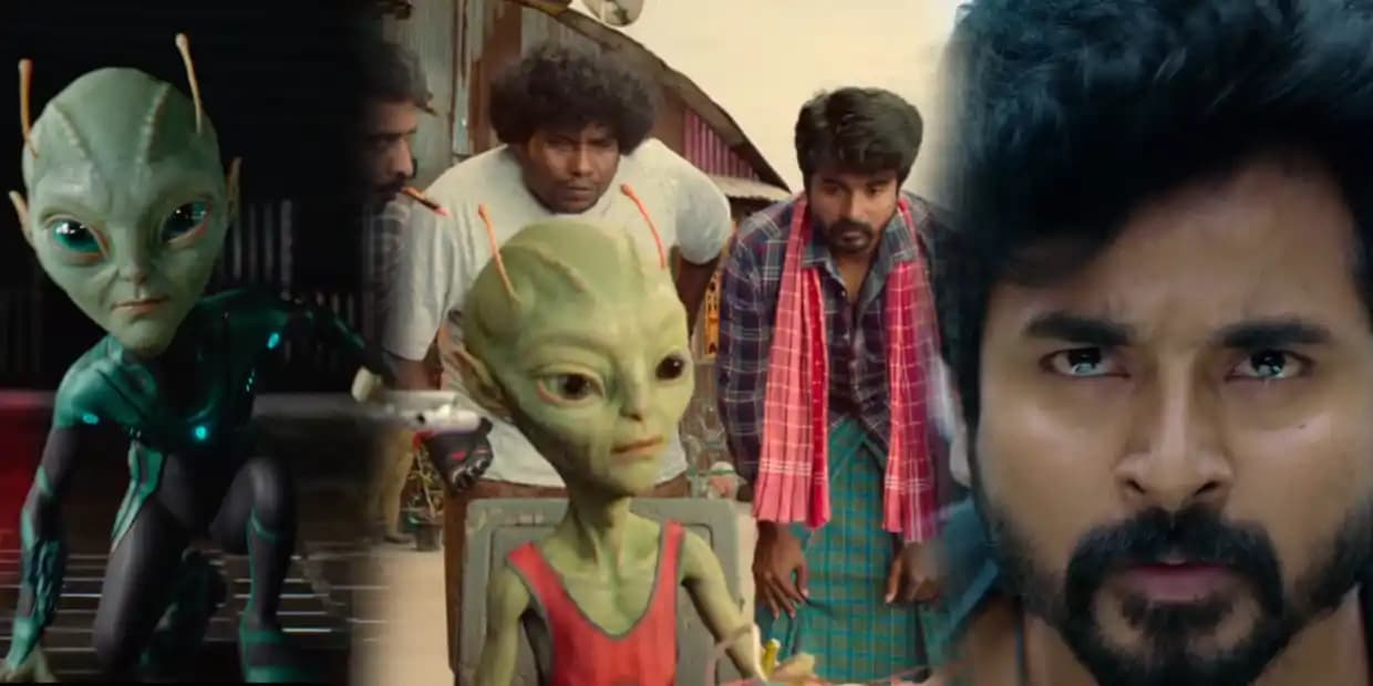 ஏலியன் துணையோடு எதிரியை வேட்டையாடும் சிவகார்த்திகேயன்.. மிரட்டும் அயலான் டீசர்