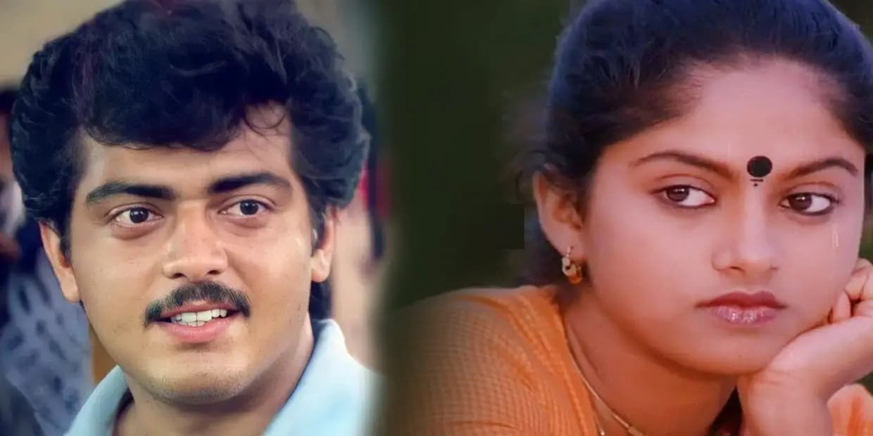 கிளாமர் இல்லாமல் நதியா ரூட்டை ஃபாலோ பண்ணிய நடிகை.. அஜித்துக்கு ஜோடி போடாமல் ஆம்பள சகிலாவுக்கு சொன்ன ஓகே