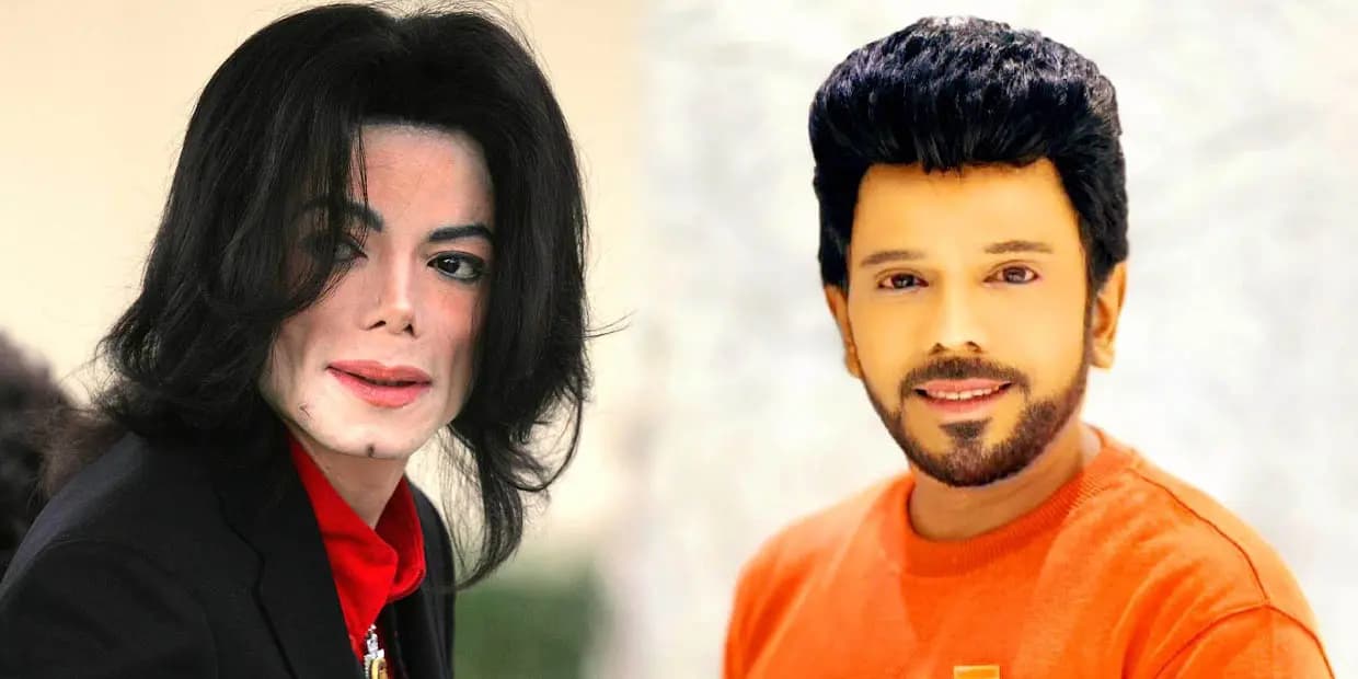 மைக்கேல் ஜாக்சன் கெட்டப்பில் மஞ்சள் காரில் வந்து இறங்கிய அண்ணாச்சி.. விஜயதசமி வைரல் போட்டோஸ்