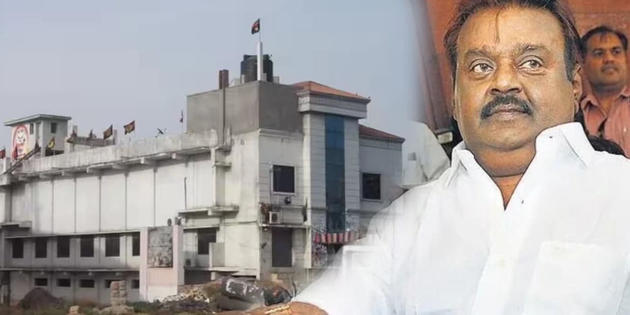 சின்ன பின்னமாக உடைக்கப்பட்ட விஜயகாந்தின் சொத்து.. மனம் உருக கேப்டன் பேசிய வார்த்தைகள்
