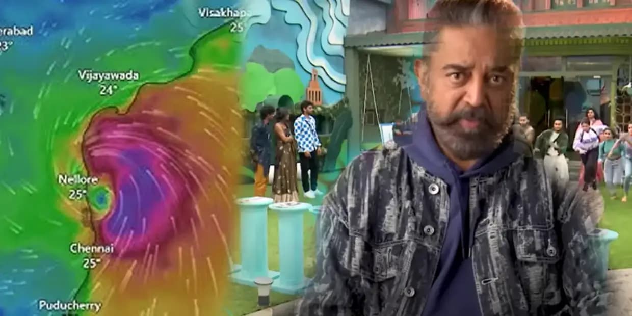 மிக்ஜாம் புயல் பிக்பாஸிலும் எதிரொலி.. எலிமினேஷனை குறித்து ஆண்டவர் எடுத்த முக்கிய முடிவு