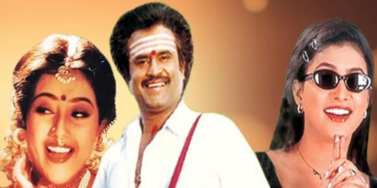 காமெடி டிராக்கை ஓட்டி வந்த ரஜினியின் 5 படங்கள்.. ரெண்டு பொண்டாட்டி இடம் மாட்டி தவித்த வீரா