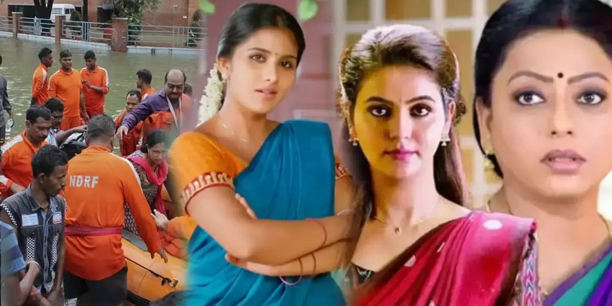 மிக்ஜாம் புயலிலும் டிஆர்பி-ஐ தக்க வைத்த டாப் 6 சீரியல்கள்.. எப்போதுமே NO.1ல் இருக்கும் சில்வண்டு