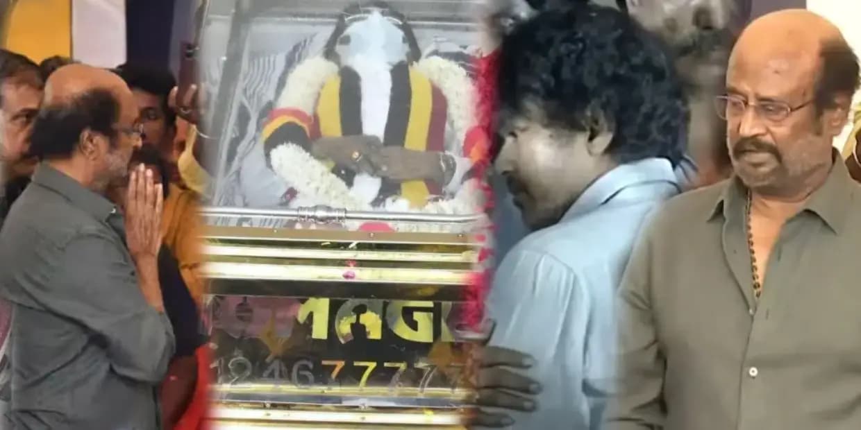 கேப்டனுக்கு அஞ்சலி செலுத்த ஓடோடி வந்த 15 பிரபலங்கள்.. உயிர் நண்பனை பிரிந்து தவிக்கும் ரஜினி