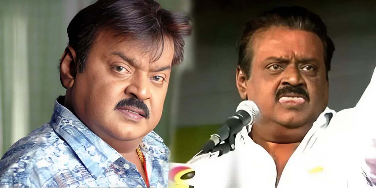 நாக்கை துருத்தி, வேட்டியை மடித்து கட்டி, இரும்பு ராடுடன் வந்த கேப்டன்.. பின்னங்கால் பிடரியில் பட ஓடிய வாட்டாள்