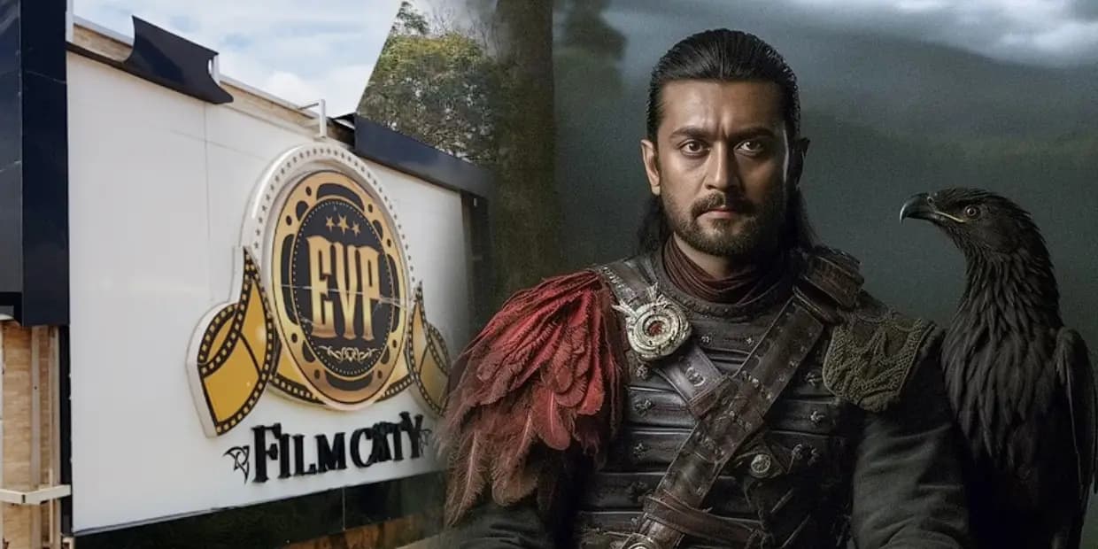 ஈவிபி-யில் சூர்யா காட்டிய பிரம்மாண்டம்.. பாலிவுட் நடிகருக்கே ஆட்டம் காட்டிய கங்குவா டீம்