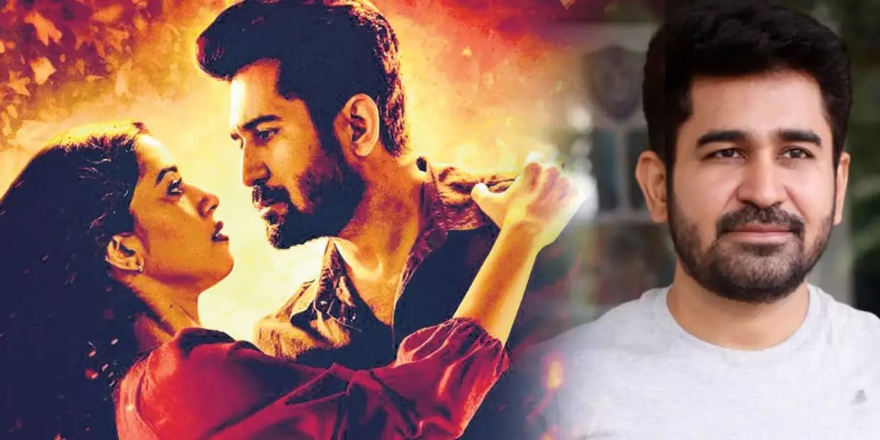மொரட்டு ரொமான்ஸில் விஜய் ஆண்டனியின் ரோமியோ போஸ்டர்.. பாலுக்கு காமினேஷன் விஸ்கி