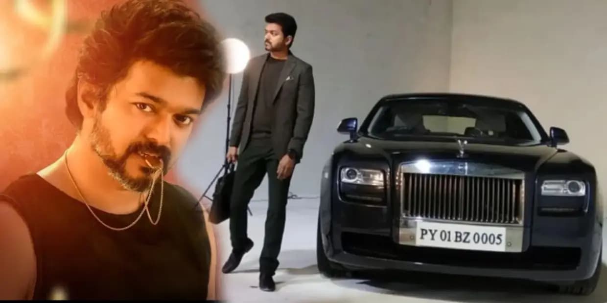 திடீரென தளபதி இறக்கிய புதிய கார்.. வீட்டிலிருக்கும் பழைய ரோல்ஸ்- ராய்ஸை ஒதுக்க காரணம்