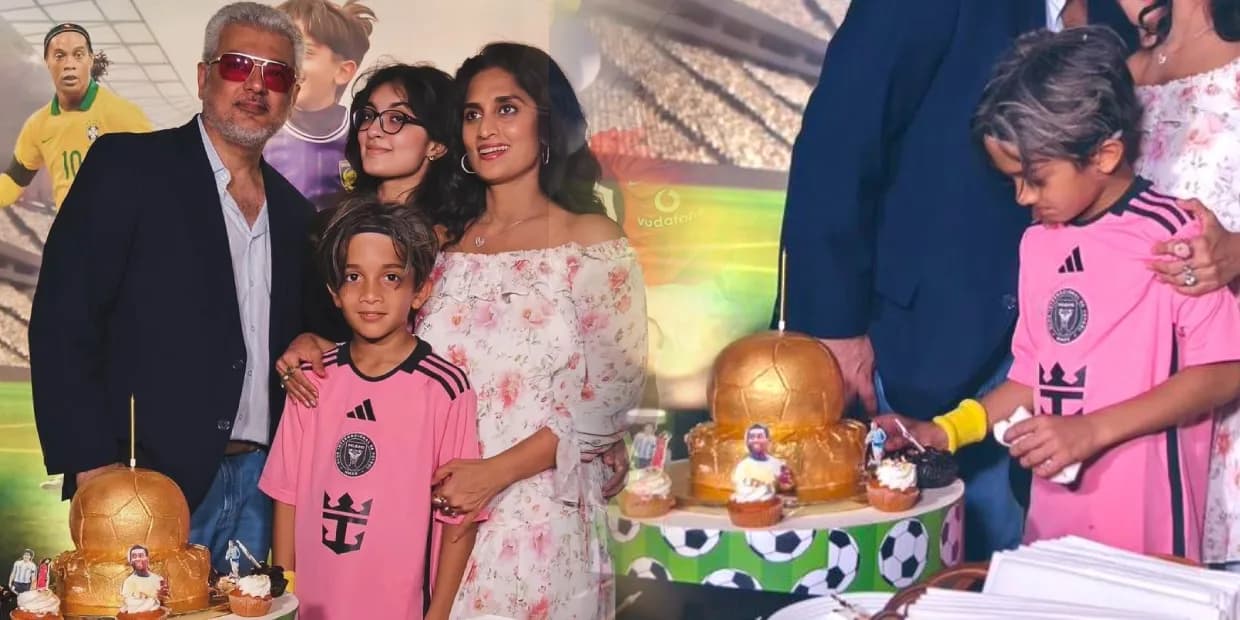 ரொனால்டோ லெவலுக்கு மகனை தயார் செய்யும் அஜித்.. விடாமுயற்சியை தூக்கி ஓரம் வச்சிடுங்க, வைரல் புகைப்படம்