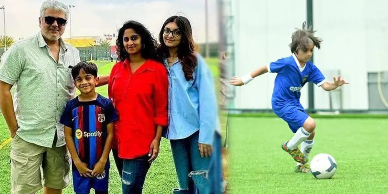 ஆத்விக் பிறந்த நாளுக்கு இன்ப அதிர்ச்சி கொடுத்த அஜித்.. மெஸ்ஸி பாய் பார்ட்டி போட்டோஸ் வைரல்