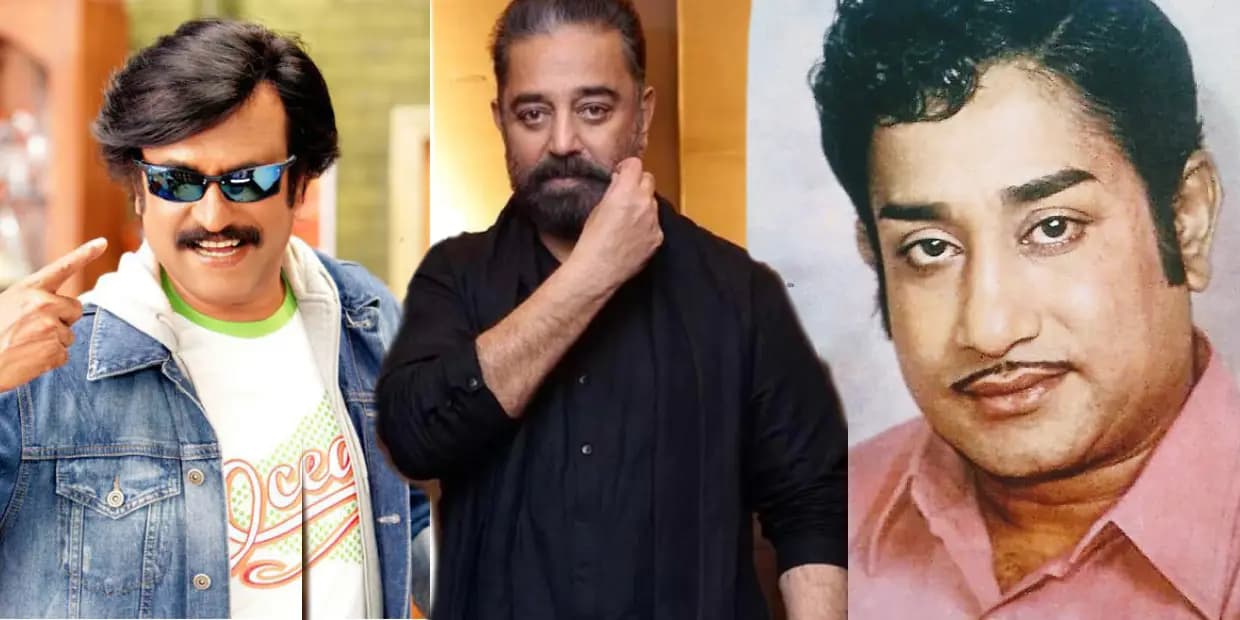 ஹீரோக்கள் 3 ரோல் பண்ணி சூப்பர் ஹிட் ஆன 7 படங்கள்.. சிவாஜி, ரஜினியை மிஞ்சிய கமல்