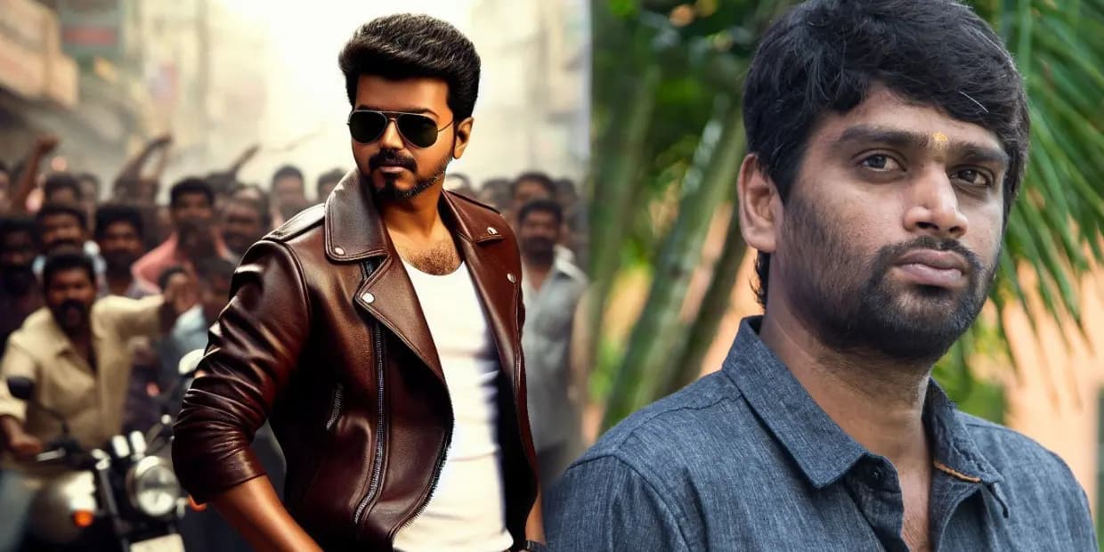 ஜனநாயகத்திற்காக கையில் தீப்பந்தம் ஏந்தும் தளபதி.. விஜய் – எச் வினோத் கூட்டணியில் தளபதி 69