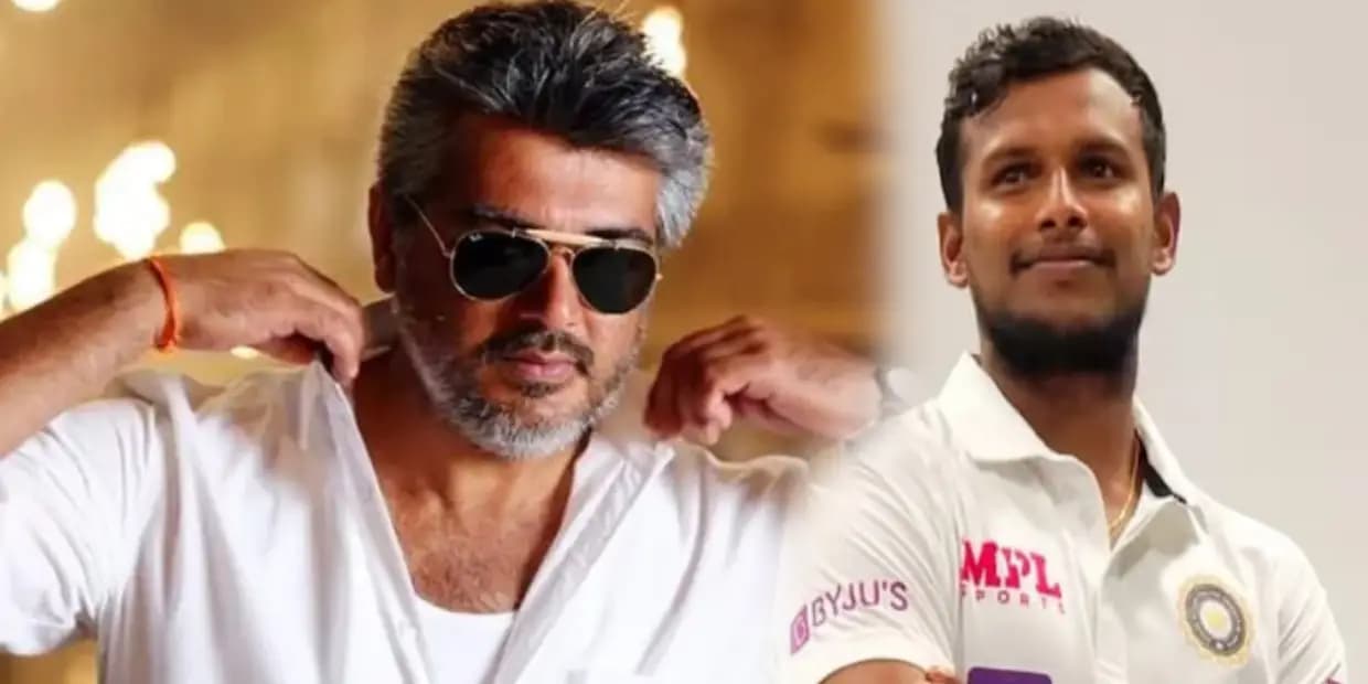 அஜித்துடன் பிறந்தநாள் கொண்டாடிய கிரிக்கெட்டர் நடராஜன்.. கேக் ஊட்டி மகிழ்ந்த வைரல் புகைப்படங்கள்